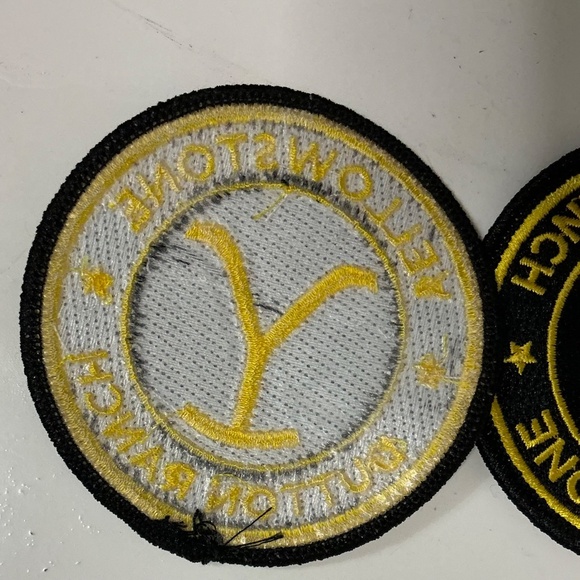 Yellowstone logo sew or iron on parches 2 for $12 - Picture 2 of 4